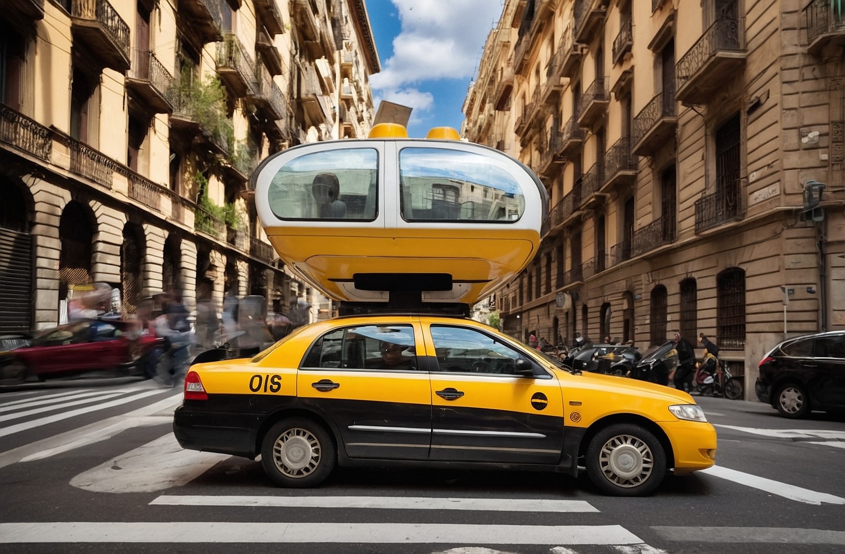 Flota taxi Barcelona